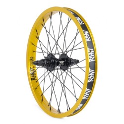Rant 18’’ Party On V2 Rear Cassette Wheel 36H RHD 9T Matte Gold (18’’)